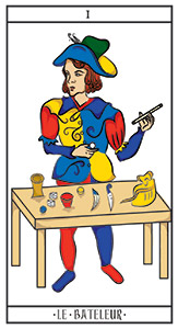 Signification de la carte de tarot Le Bateleur