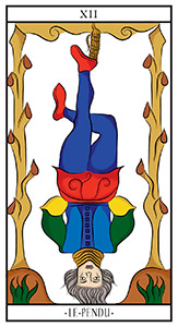 Meaning of the card The Hanged Man