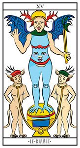 Signification de la carte de tarot Le Diable