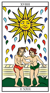 Signification de la carte de tarot Le Soleil