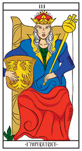 Signification de la carte de tarot L'Impératrice