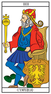 Signification de la carte de tarot L'Empereur