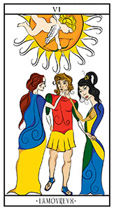 Signification de la carte de tarot L'Amoureux